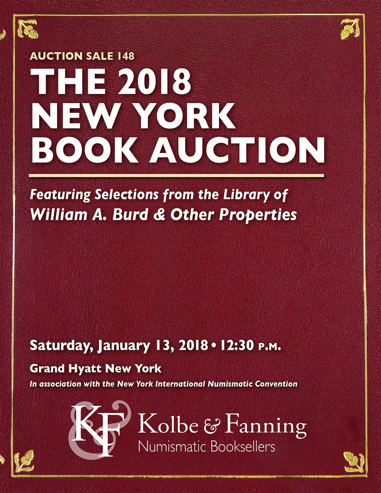 2018 New York Book Auction