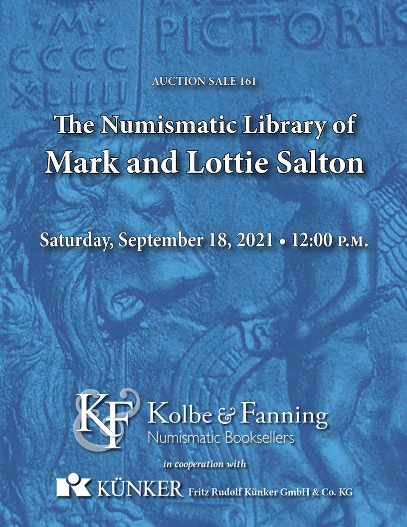 Sale 161 - Mark and Lottie Salton Numismatic Library