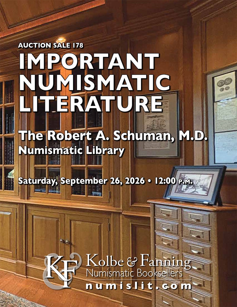 Sale 178 • Robert A. Schuman, MD library • September 26, 2026
