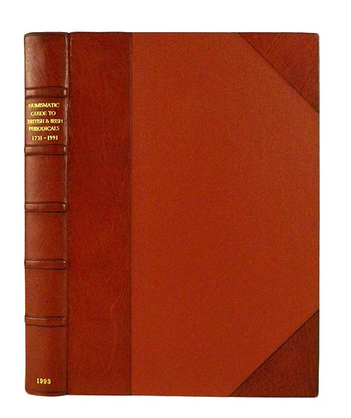 Item #1262 NUMISMATIC GUIDE TO BRITISH & IRISH PERIODICALS 1731-1991 ENCYCLOPEDIA OF BRITISH NUMISMATICS: VOLUME II, PART 1 (ARCHAEOLOGICAL). Harrington E. Manville.