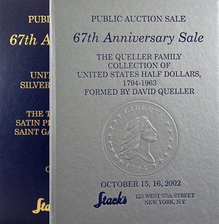 Item #1570 PUBLIC AUCTION. 67TH ANNIVERSARY SALE. THE QUELLER FAMILY COLLECTION OF UNITED STATES...