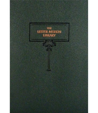 Item #3735 THE LESTER MERKIN LIBRARY. A CATALOGUE OF RARE AND IMPORTANT NUMISMATIC BOOKS ON...