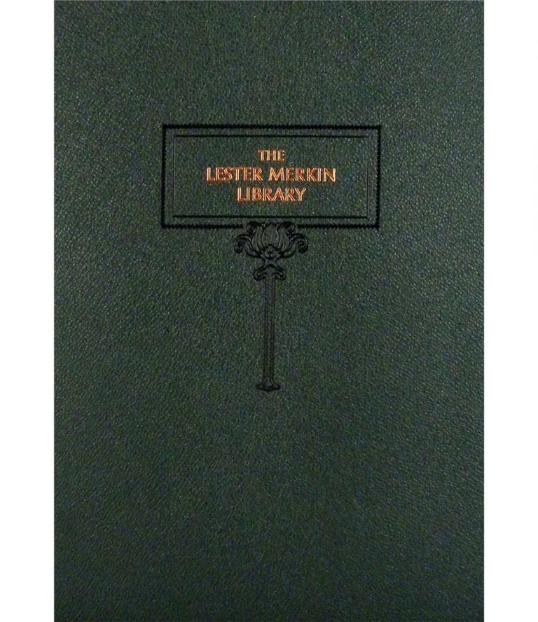 Item #3735 THE LESTER MERKIN LIBRARY. A CATALOGUE OF RARE AND IMPORTANT NUMISMATIC BOOKS ON AMERICAN COINS, TOKENS AND MEDALS, ANCIENT AND FOREIGN NUMISMATICS. ALSO INCLUDING SELECTIONS FROM THE IMPORTANT LIBRARY OF THE LATE RICHARD PICKER FEATURING WORKS ON COLONIAL AMERICAN NUMISMATICS. George Frederick Kolbe.