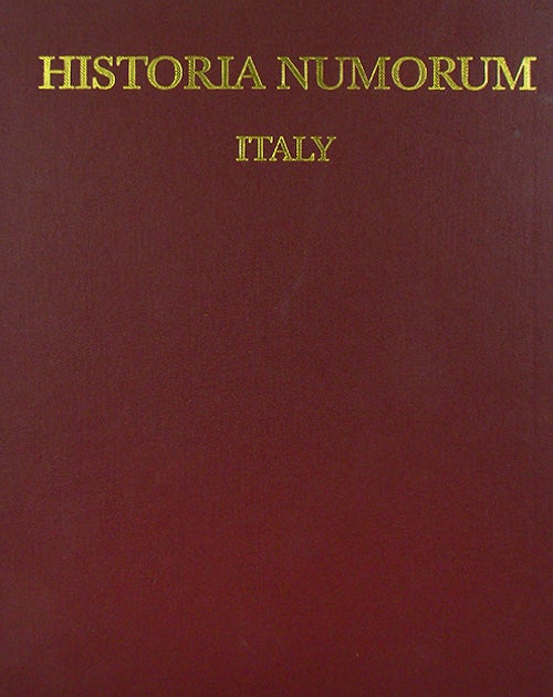 Item #3887 HISTORIA NUMORUM: ITALY. N. K. Rutter, principal.