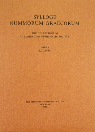 Item #971 SYLLOGE NUMMORUM GRAECORUM. THE COLLECTION OF THE AMERICAN NUMISMATIC SOCIETY. PART 2:...