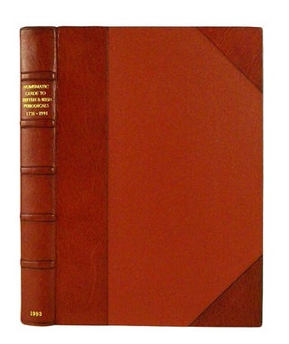 Item #1262 NUMISMATIC GUIDE TO BRITISH & IRISH PERIODICALS 1731-1991 ENCYCLOPEDIA OF BRITISH...