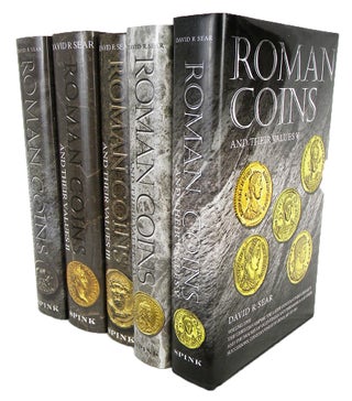 ROMAN COINS AND THEIR VALUES. COMPLETE SET OF FIVE VOLUMES: THE REPUBLIC TO ZENO, 280 BC–AD...