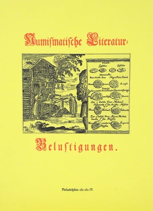 Item #5916 HISTORISCHE NUMISMATISCHE LITERATUR-BELUSTINGUNGEN. V. Arefiev