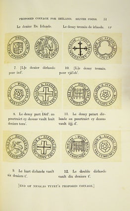 NICHOLAS TYERY’S PROPOSALS TO HENRY THE EIGHTH FOR AN IRISH COINAGE: INSERTED IN A MS. FRENCH HANDBOOK OF THE YEAR 1526.