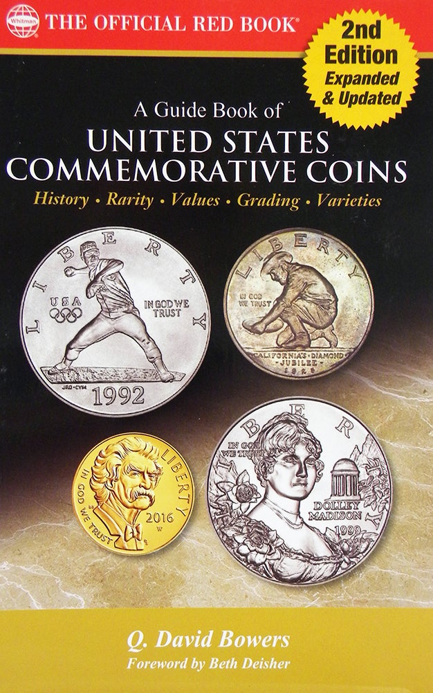 A GUIDE BOOK OF UNITED STATES COMMEMORATIVE COINS HISTORY RARITY