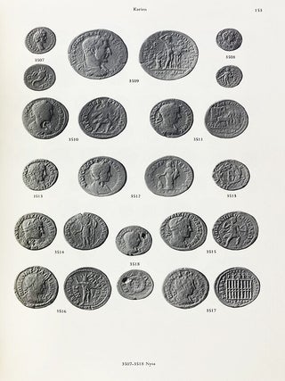 GRIECHISCHE M&Uuml;NZEN IN WINTERTHUR. TEXTBAND UND TAFELBAND 2: KIMMERISCHER BOSPORUS, PONTUS, ARMENIA MINOR, PAPHLAGONIEN, BITHYNIEN, MYSIEN, TROAS, AEOLIS, LESBOS, IONIEN, KARIEN, LYDIEN, PHRYGIEN, LYKIEN.