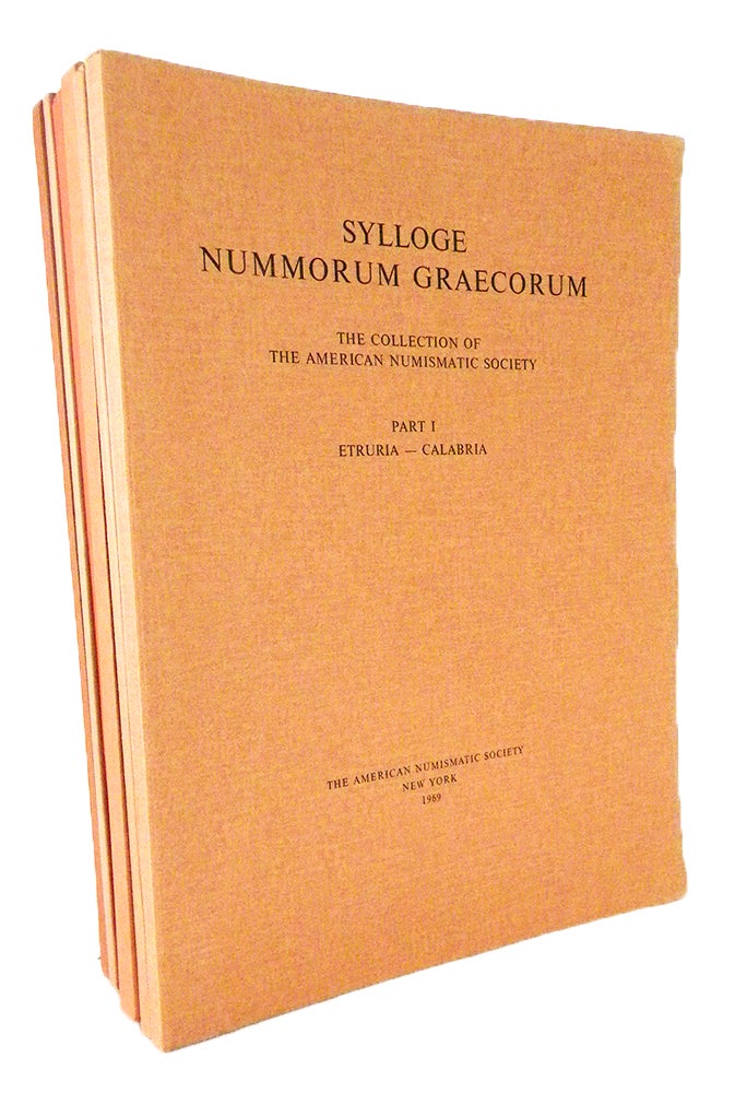 Item #6975 SYLLOGE NUMMORUM GRAECORUM. THE COLLECTION OF THE AMERICAN NUMISMATIC SOCIETY. PARTS 1–6. Sylloge Nummorum Graecorum.