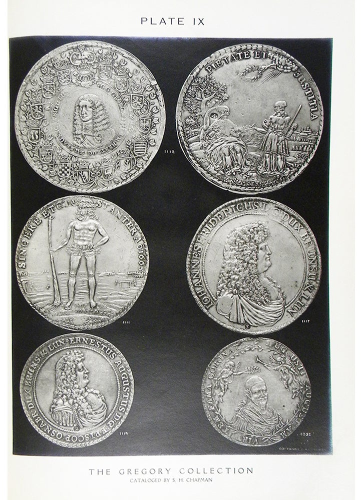 CATALOG OF THE LARGE COLLECTION OF THE GOLD AND SILVER COINS AND