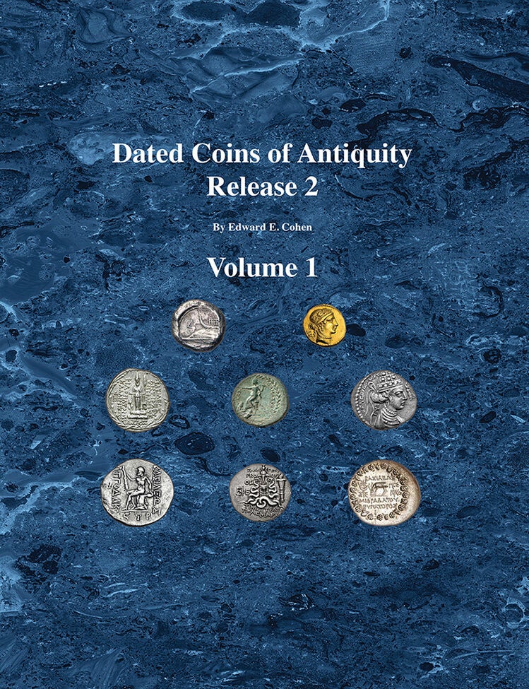 Item #7241 DATED COINS OF ANTIQUITY, Release 2. Volumes 1 & 2. Edward E. Cohen.