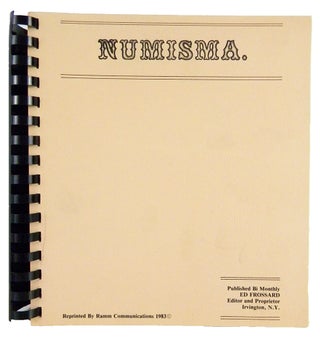 Item #7513 NUMISMA. Ed Frossard