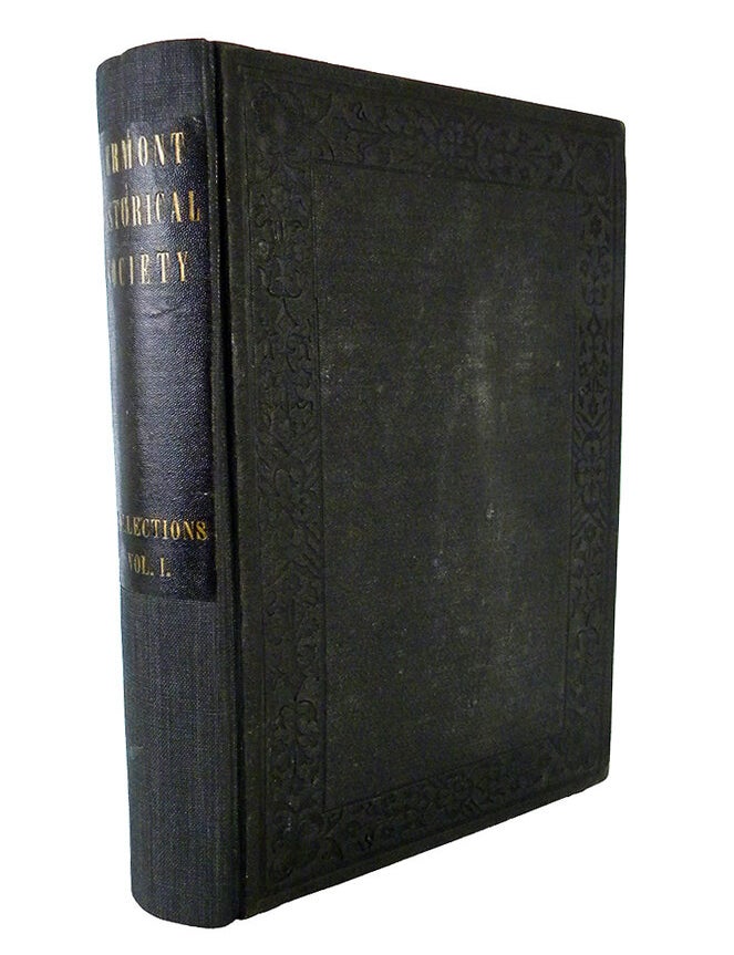 Item #7524 THE VERMONT COINAGE. Rev. Edmund Slafter.