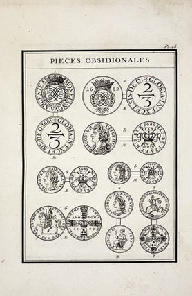 RECUEIL GÉNÉRAL DES PIÈCES OBSIDIONALES ET DE NÉCESSITÉ, GRAVÉES DANS L’ORDRE CHRONOLOGIQUE DES ÉVÉNEMENS: AVEC L’EXPLICATION, DANS L’ORDRE ALPHABETIQUE, DES FAITS HISTORIQUES QUI ONT DONNÉ LIEU À LEUR FABRICATION: À LA SUITE DESQUELLES SE TROUVENT PLUSIEURS PIÈCES CURIEUSES & INTERÉSSANTES, SOUS LE TITRE DE RÉCRÉATIONS NUMISMATIQUES.