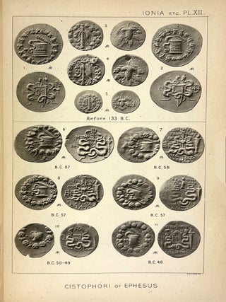 CATALOGUE OF THE GREEK COINS OF IONIA.