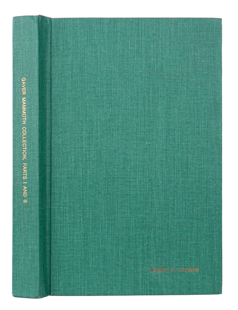 Item #7957 THE MAMMOTH GAVER (COLLECTOR&rsquo;S RESEARCH) NUMISMATIC COLLECTION. PARTS I & II. Frank Rose.