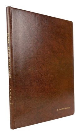 Item #7958 THE T. JAMES CLARKE COLLECTION / UNITED STATES LARGE CENTS AND THE THOMAS G. MELISH...